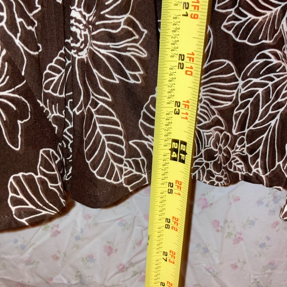 Ross brown skirt size 6 - Picture 2 of 3